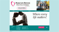 Desktop Screenshot of humanlifeservices.org